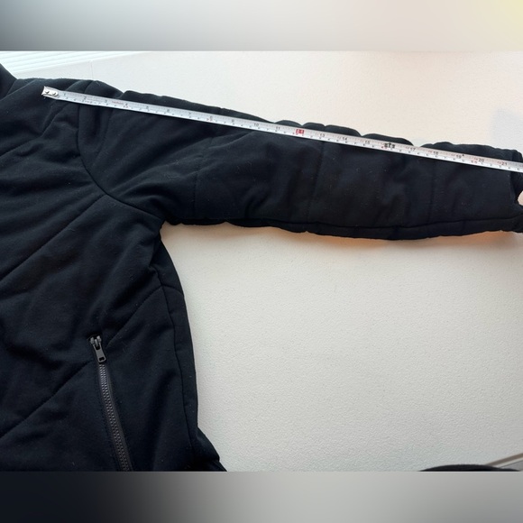 Three Dots Women’s Quilted Black Knit Jacket Size Small - Picture 4 of 4